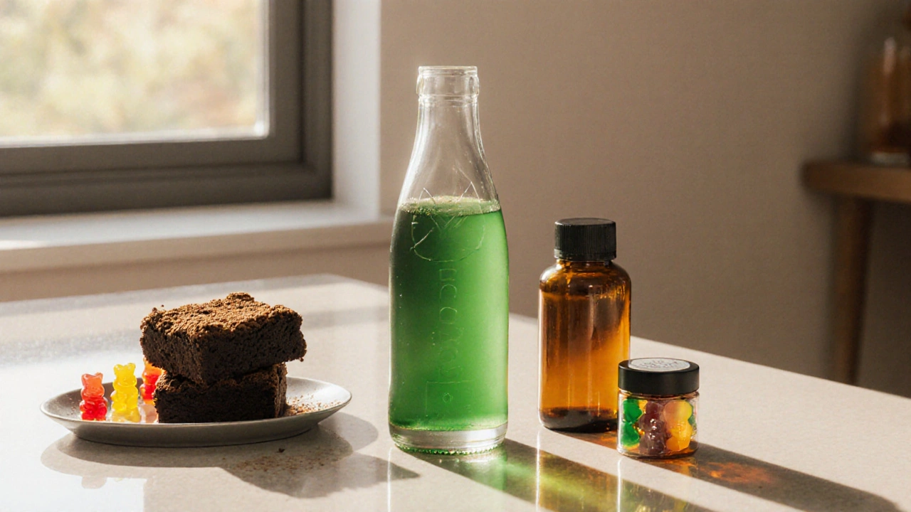 Cannabis‑Getränke - zählen sie zu den Edibles?