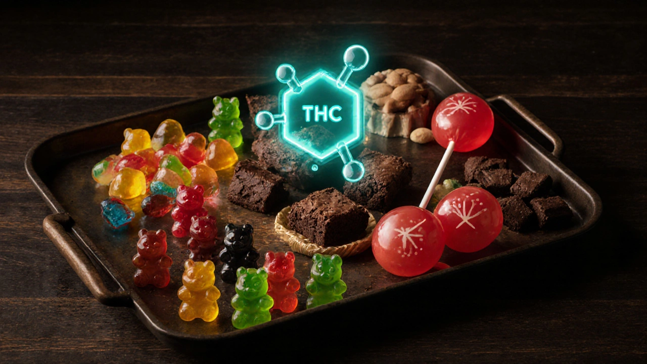 Welcher Bestandteil von Cannabis-Edibles verursacht das High?
