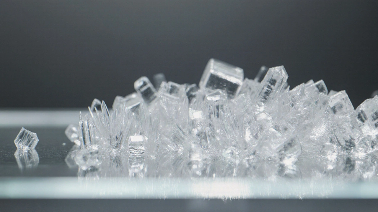 Bei welcher Temperatur kristallisiert CBD?