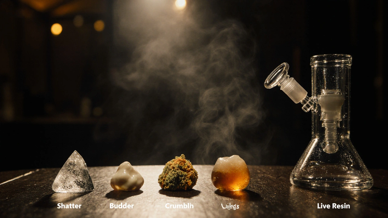 Was ist der Slang für Cannabis-Konzentrate?