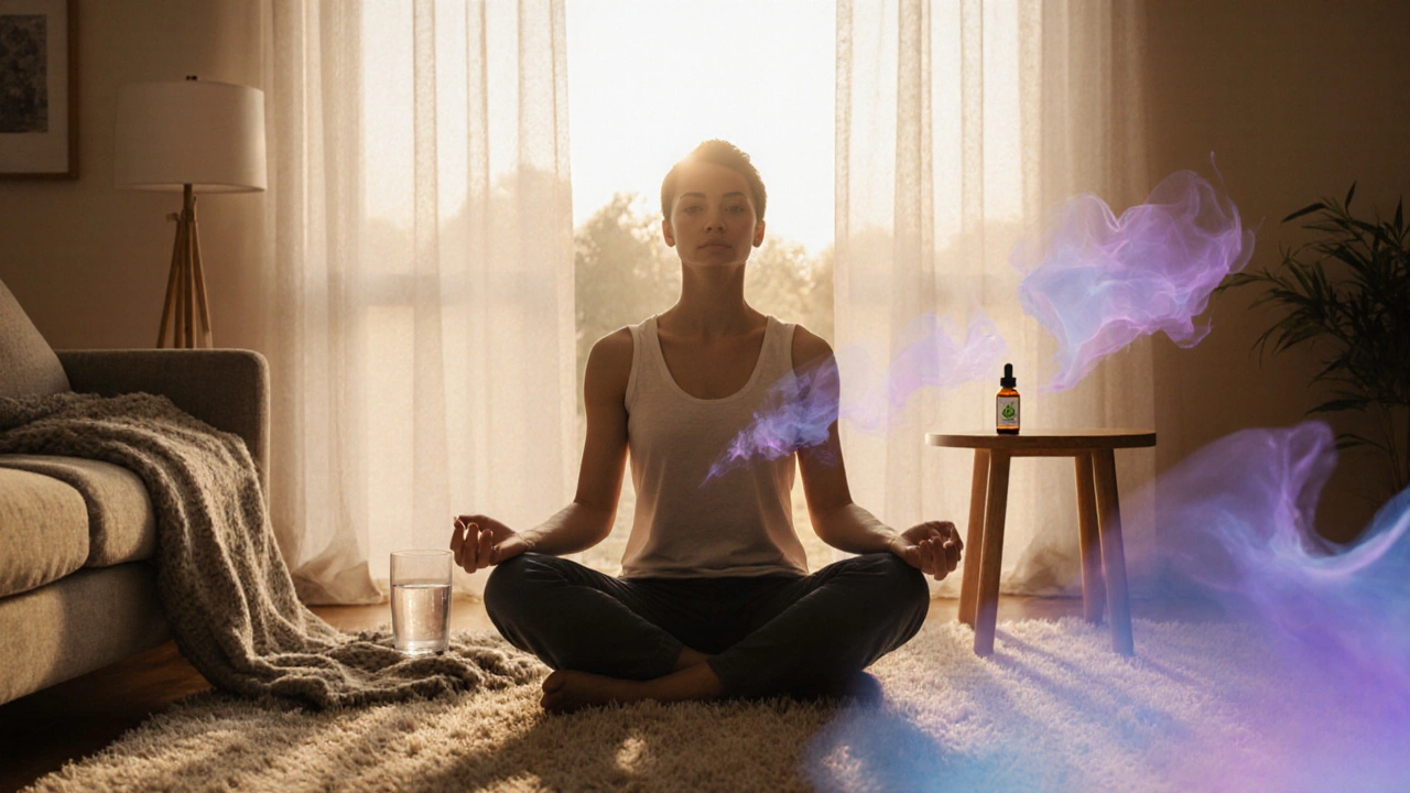 Wie stoppe ich einen starken Cannabis-High?