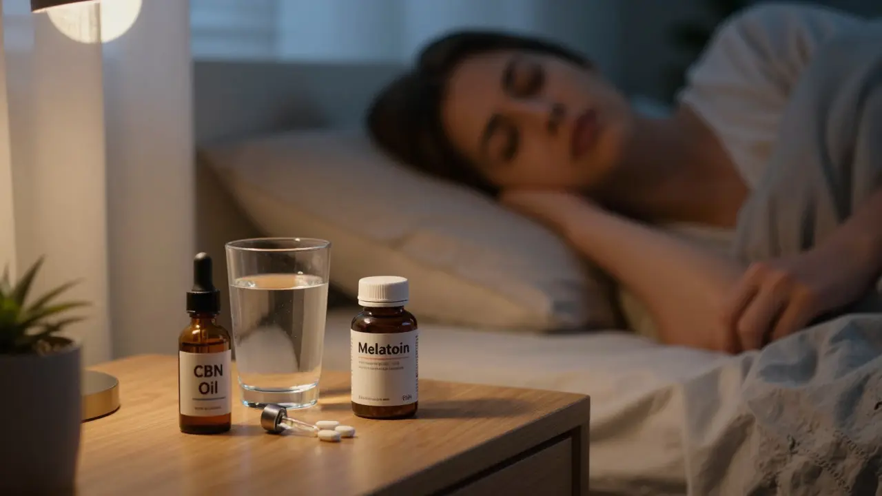 Kann ich Melatonin mit CBN kombinieren? Alles, was Sie wissen müssen