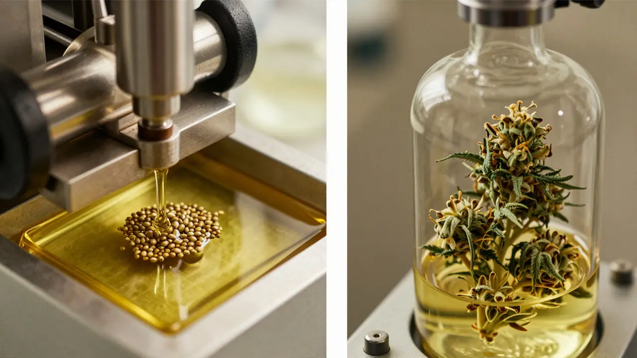 CBD vs. Hanf: Die entscheidenden Unterschiede für Lebensmittel