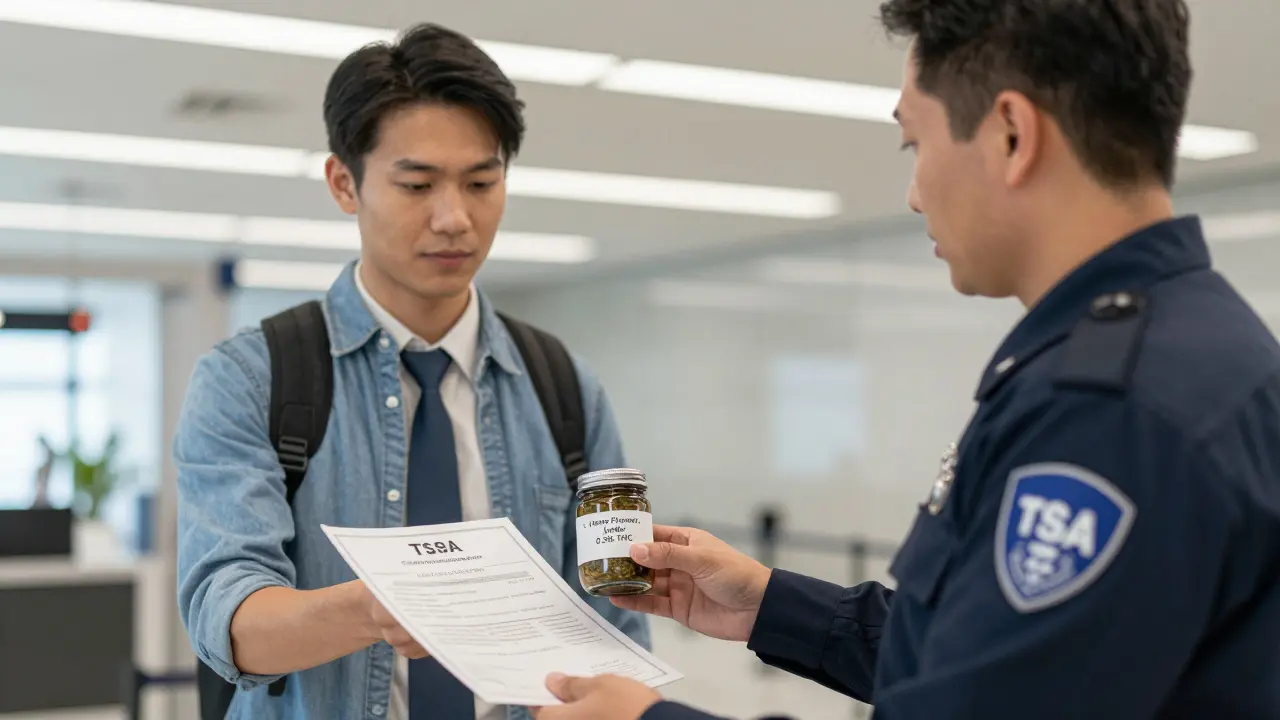 Können Sie CBD-Blüten durch die TSA mitnehmen?