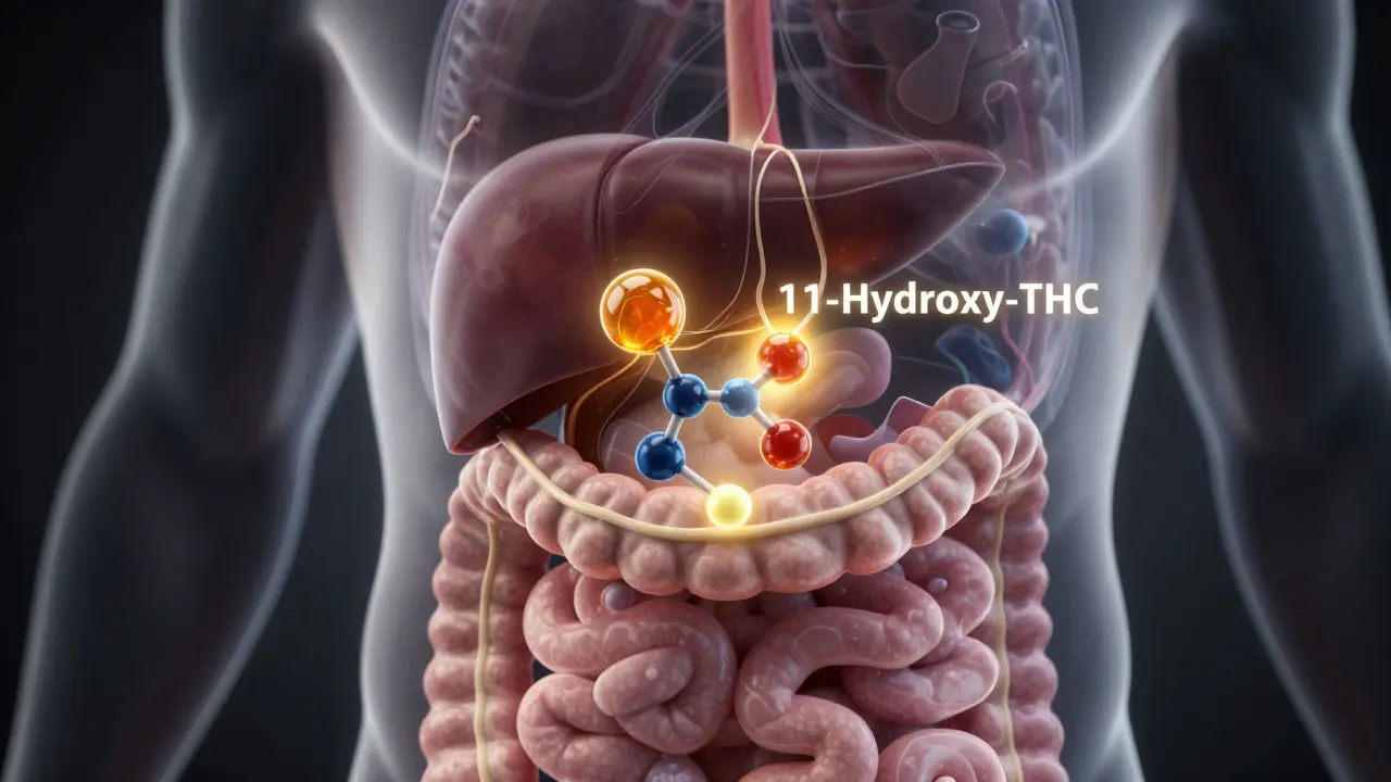 Was ist der First-Pass-Effekt von Cannabis-Lutschern?