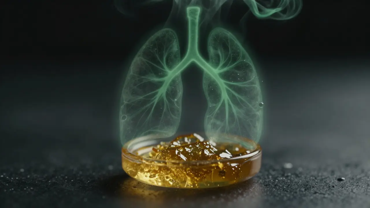 Was sind die Symptome von Popcorn-Lungen?