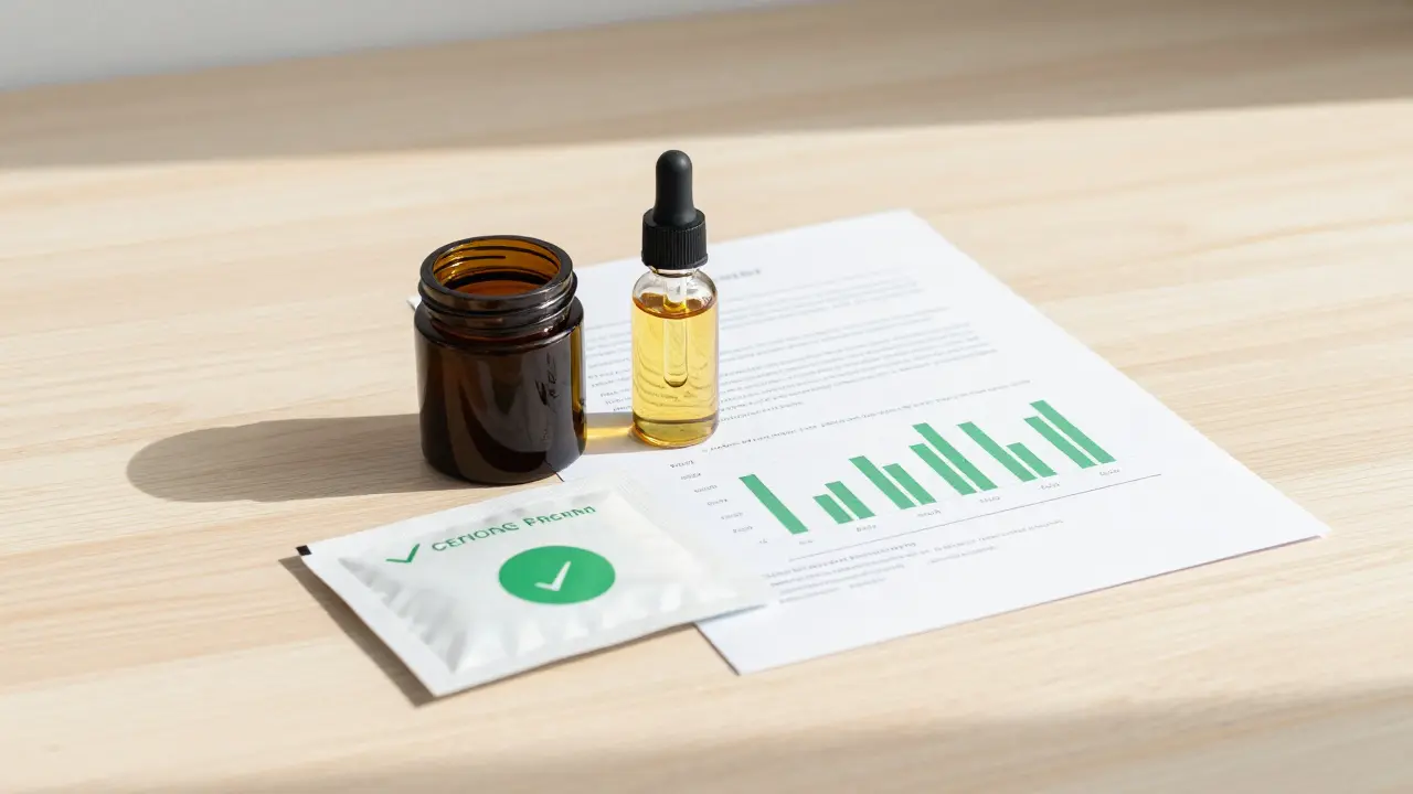 CBD-Produkte mit Laborbericht zur Qualitätssicherung